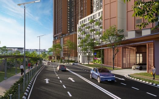 The Queenswoodz Covered Walkway